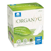 Organyc Feminine Pads with Wings (Moderate Flow) - 10 Pieces