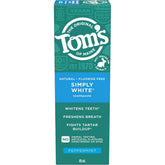 Tom's Simply White Toothpaste Peppermint 85ml