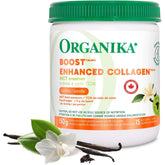 Organika Collagen Boost with MCT Oil Vanilla 150g - Nature's Source Inc