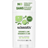 Schmidt's Bergamot and Lime Natural Deodorant 75g