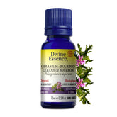 Divine Essence Organic Geranium Bourbon Essential Oil - 15ml