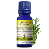 Divine Essence Organic Rosemary-Cineole Type Essential Oil 15ml