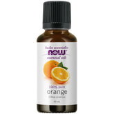 Now Essential Oils 100% Organic Orange Oil - 30 ml