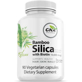 GNA Naturals Bamboo Silica with Biotin 90 Vegan Capsules - Nature's Source Inc
