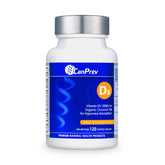 CanPrev D3 Organic Coconut Oil 1000 IU, 120 Softgels
