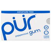 PUR Peppermint Gum Blister 9pc