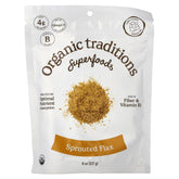 Organic Traditions Sprouted Flax Seed Powder - 227g