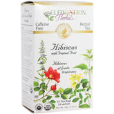Celebration Herbals Organic Hibiscus Tropical Tea 24 bags