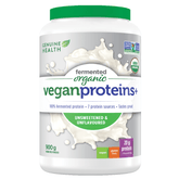 Genuine Health FO Vegan Proteins+ Unflavoured 900g - Support Lean Muscle Mass, And Muscle Recovery, Prevents Bloating, Suitable For Sensitive Stomachs, The Smoothest And Best - Tasting Vegan Protein - Nature's Source Inc