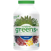 Genuine Health Greens Original + 240 Capsules - Support Immune System Health, Promote Bone Formation, Mental, and Physical Energy, Maintains Gut Health - Nature's Source Inc