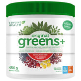 Genuine Health Greens + Mixed Berry 450g - Boost Nutritional Intake, Energy, and Vitality, Support Anti - Aging and Bone Support Through the Production of Osteoblasts - Nature's Source Inc