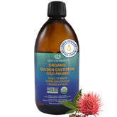 Queen of the Thrones Organic Golden Castor Oil 500ml - Nature's Source Inc