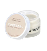 Routine The Curator Natural Deodorant 58g - Suitable For Extra Sensitive Skin Formula That Smells Like Cocoa, Eucalyptus And Ultra - Savvy Intuition, Relax Armpits, While Eliminating Odour And Maintaining Skin's Healthy Balance - Nature's Source Inc