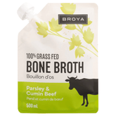 Broya Bone Broth Beef Parsley & Cumin 500ml - Nature's Source Inc