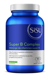 Sisu Super B Complex 90 Veg Capsules - Nature's Source Inc