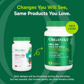 Organika Krill Oil Omega - 3 Softgels - Nature's Source Inc