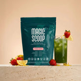 Magic Scoop All - In - One Greens Strawberry Lemonade 314g - Nature's Source Inc