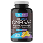 AquaOmega Balanced Omega - 3 240 Softgels - Nature's Source Inc