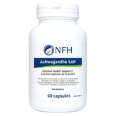 NFH Ashwagandha SAP 60 Capsules - Help Support Testosterone Production In Men, Improve Sexual Function In Women, Support Athletic Activities As Workout/ Exercise Supplement, Help Increase Resistance To Stress/Anxiety - Nature's Source Inc