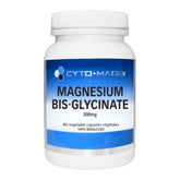 Cyto - Matrix Magnesium Bis - Glycinate 200mg 90 Vegan Capsules - Ideal for Those Sensitive to Developing Osmotic Diarrhea, Safe Supplement to Aid a Wide Variety of Patients - Nature's Source Inc
