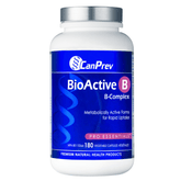 CanPrev BioActive B 180 Vegan Capsules - Supports Immune Function, Liver Health, And Metabolism, Supports Healthy Skin And Hair, Prevents Early Aging And Memory Loss - Nature's Source Inc