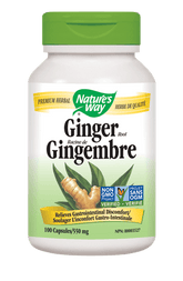 Nature's Way Ginger Root - 100 Veg Capsules - Nature's Source Inc