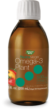 NutraVege Plant Based Omega 3 (Strawberry Orange) - 200ml - Nature's Source Inc