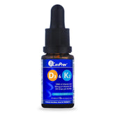 CanPrev D3 & K2 Drops, MCT Base 15ml - Support Development And Maintenance Of Bone And Tooth Structure, Enhanced Absorption And Bioavailability, MCT Oil Enhances Delivery Of Vitamins D3 And K2 - Nature's Source Inc