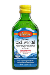 Carlson Labortories Cod Liver Oil Natural 250ml - Nature's Source Inc