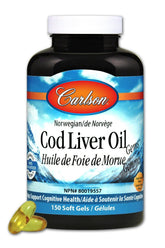 Carlson Labortories Low A Cod Liver Oil Lemon 150 Softgels - Nature's Source Inc
