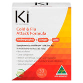 Ki Cold & Flu Attack Formula 30 Tablets - Nature's Source Inc
