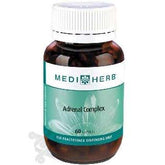 MediHerb Adrenal Complex Formerly AdrenoCo, 60 Tablets - Restore Adrenal Gland Healthy Function, Soothe Inflammation, Promote Resistance Function - Nature's Source Inc