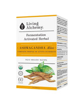 Living Alchemy Ashwagandha Alive 60 Veg Capsules - Nature's Source Inc