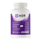 AOR Curcumin Active 133.3mg, 60 Vegan Capsules - Fast - Acting Relief For Inflammation, Anti Inflammatory Turmeric Supplement for Joint Pain - Nature's Source Inc
