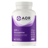 AOR MSM + Glucosamine 100 Veg - Caps - Nature's Source Inc