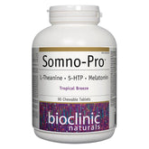 Bioclinic Naturals Somno - Pro 90 Chewable Tablets - Nature's Source Inc