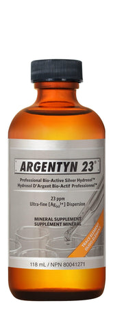Argentyn 23 Hydrosol 23ppm 118ml - Nature's Source Inc