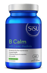 Sisu B Calm w - Rhodiola - 60 Veg Capsules - Nature's Source Inc