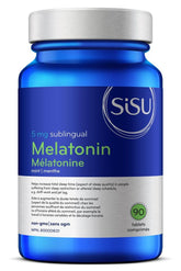 Sisu Mint Vegan Melatonin 90 Tablets - Nature's Source Inc