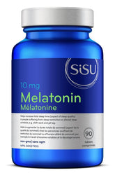 Sisu Melatonin 10mg Unflavoured 90 Tablets - Nature's Source Inc