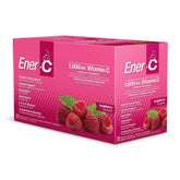 Ener - C Energy Raspberry 1000mg, 30 Packets - Vitamin C - Natural Immunity Support, Health & Energy Boost, Antioxidants, 25 Nutrients & Vitamins - Nature's Source Inc