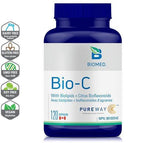 Biomed Bio - C 120 Capsules - With Biolipids and Citrus Bioflavonoids, Boost Iron Absorption, Supports Wound Healing, Sports Performance, Healthy Mouth, Gums and Teeth - Nature's Source Inc