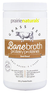 Prairie Organic Bone Broth Protein Beef 300g - Nature's Source Inc