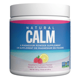 Natural Calm Magnesium Raspberry Lemon 226g - Nature's Source Inc