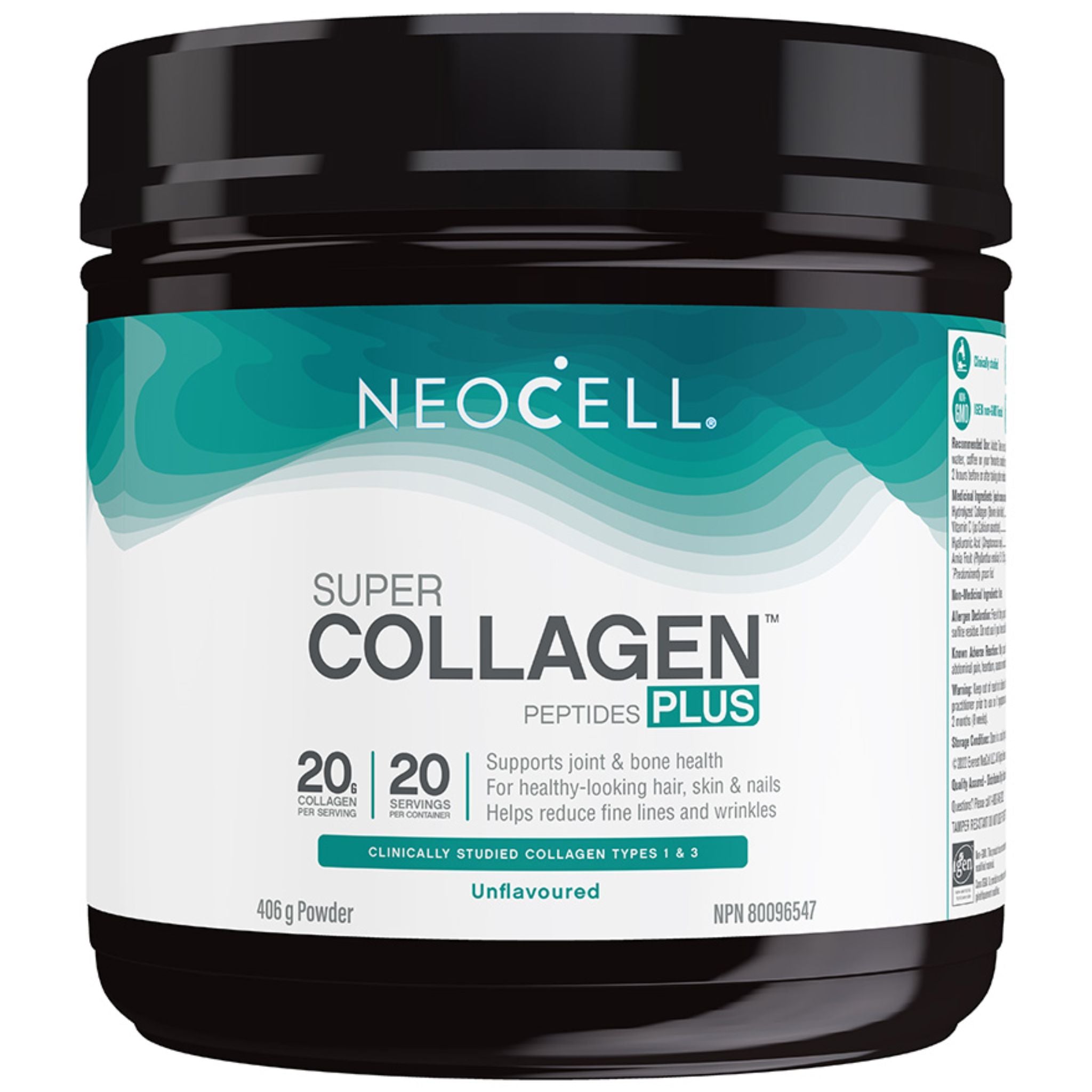 NeoCell Collagen Protein Peptides Plus, 406g - Nature's Source Inc