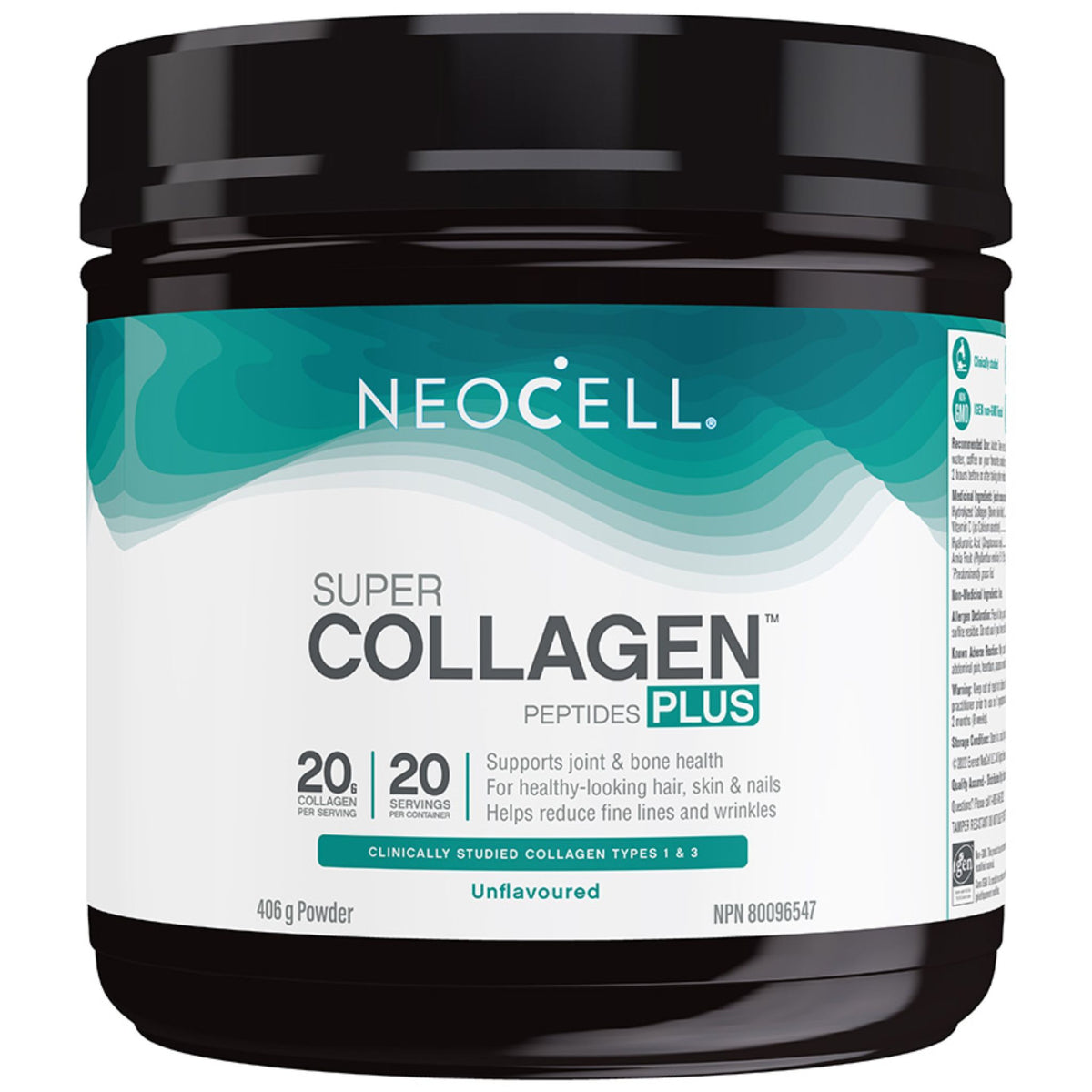 NeoCell Collagen Protein Peptides Plus, 406g - Nature's Source Inc
