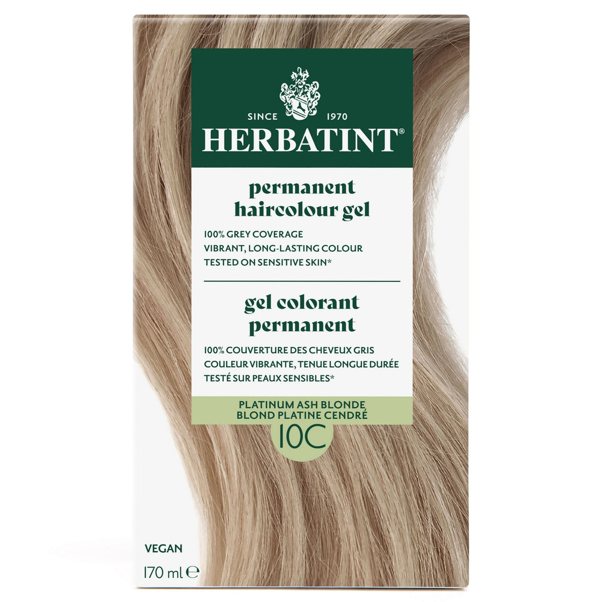Herbatint 10C Light Golden Blonde 135ml - Nature's Source Inc
