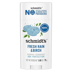 Schmidt's Fresh Rain + Birch Deodorant 75g