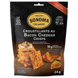 Sonoma Creamery Cheese Crisps Bacon Cheddar 64g - Nature's Source Inc
