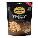 Sonoma Creamery Cheese Crisps PepperJack 64g - Nature's Source Inc